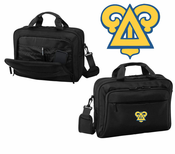  DISCOUNT-Delta Upsilon Crest - Shield Briefcase Attache 