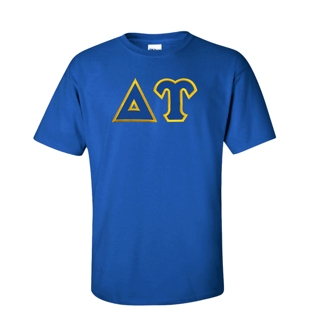  DISCOUNT Delta Upsilon Lettered T-shirt - Best Value 