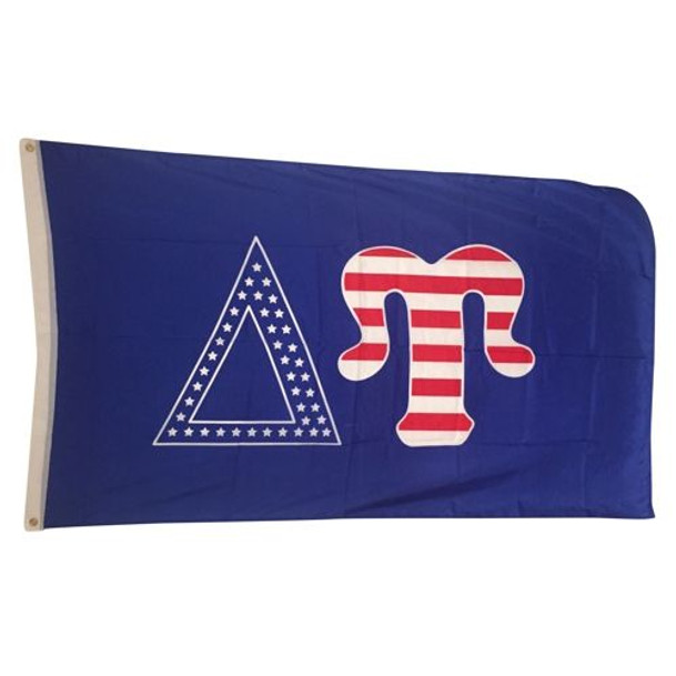 Delta Upsilon USA Greek Letter Flag