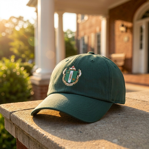 DISCOUNT-Delta Zeta Crest - Shield Hat