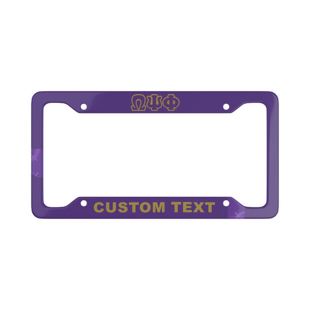  Design Your Own License Plate Frame 