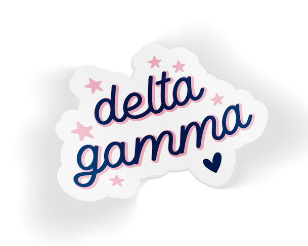 Greekgear Delta Gamma Star Sticker 