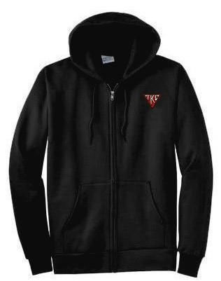  DISCOUNT-Tau Kappa Epsilon House Plate Triangle Emblem Full Zippered Hoodie 