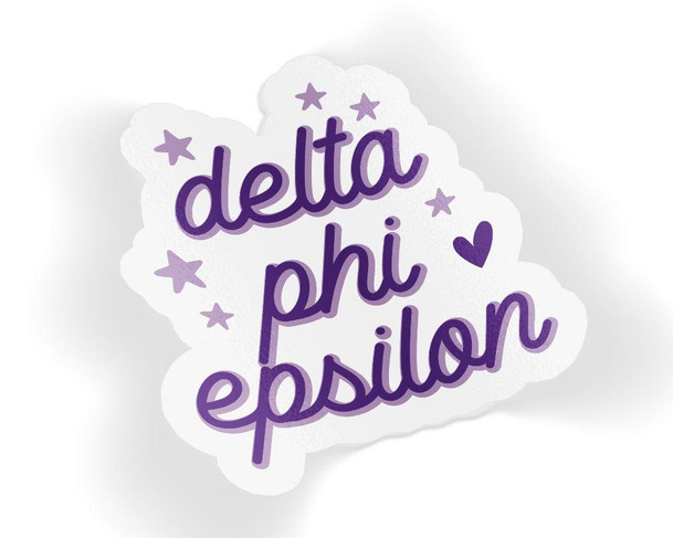 Greekgear Delta Phi Epsilon Star Sticker 