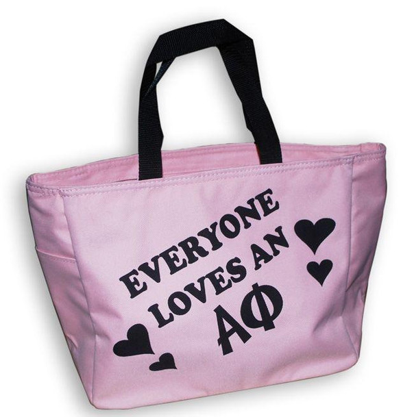  Everyone Loves An Alpha Phi Pink Tote 