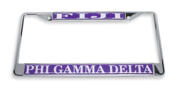 FIJI Fraternity License Plate Frame