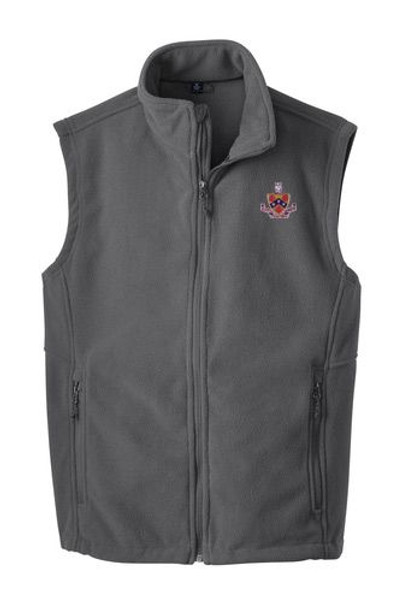 FIJI Fraternity Fleece Crest - Shield Vest