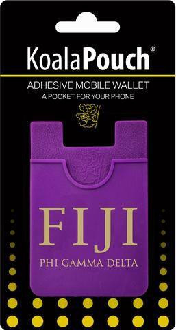 Sorority Shop FIJI Fraternity - Phi Gamma Delta Koala Pouch Phone Wallet 
