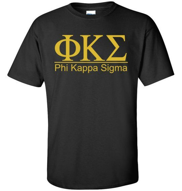 Phi Kappa Sigma bar tee