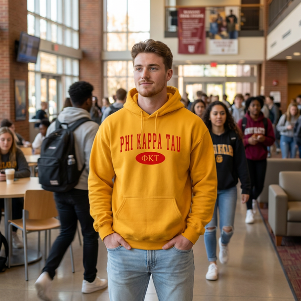 Phi Kappa Tau Arch Hoodie