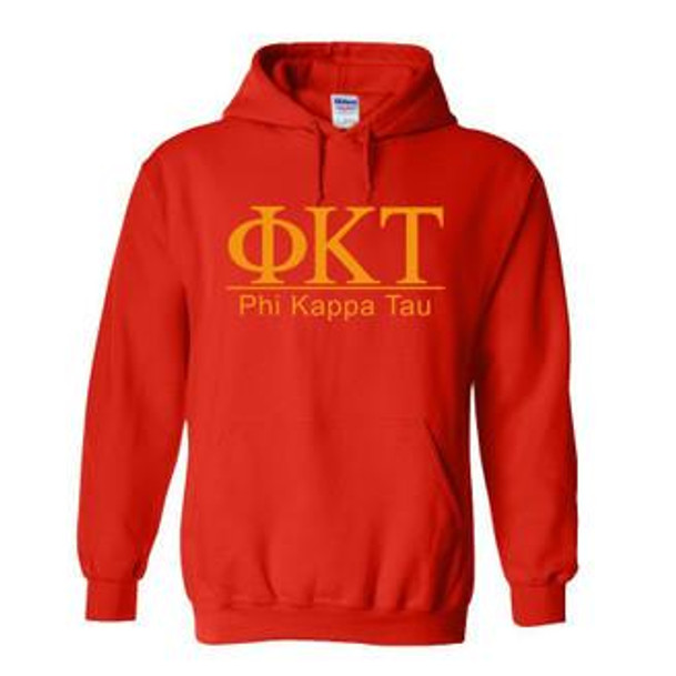  Phi Kappa Tau Bar Hoodie 