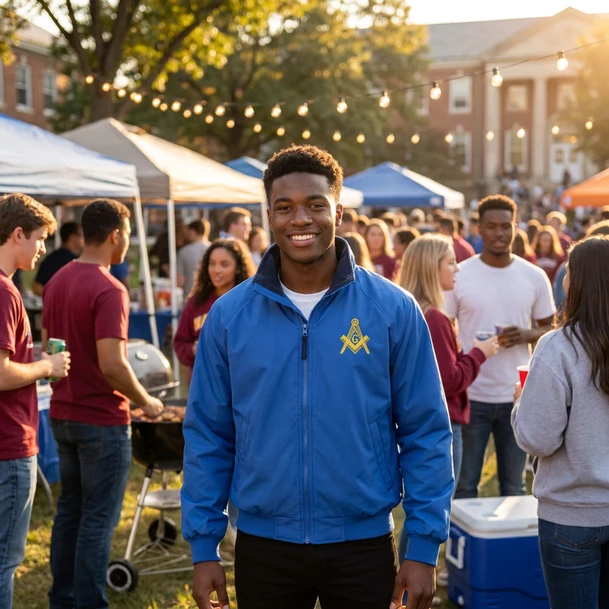 Fraternity & Sorority Greek Challenger Jacket