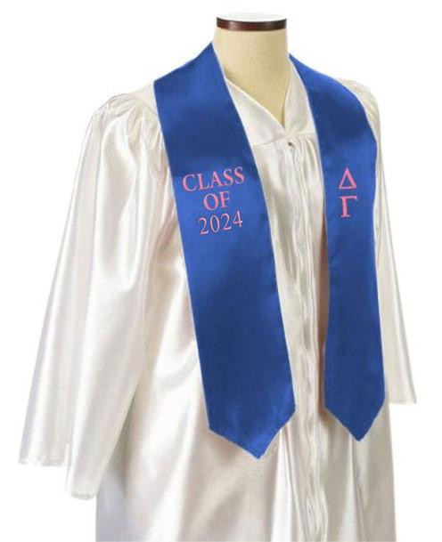  Fraternity & Sorority Embroidered Greek Graduation Stoles 