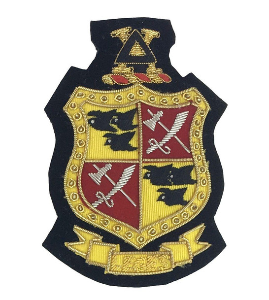  Fraternity Blazer Crest - Shield Emblem 