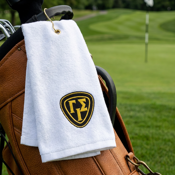 DISCOUNT-Gamma Iota Sigma Golf Towel