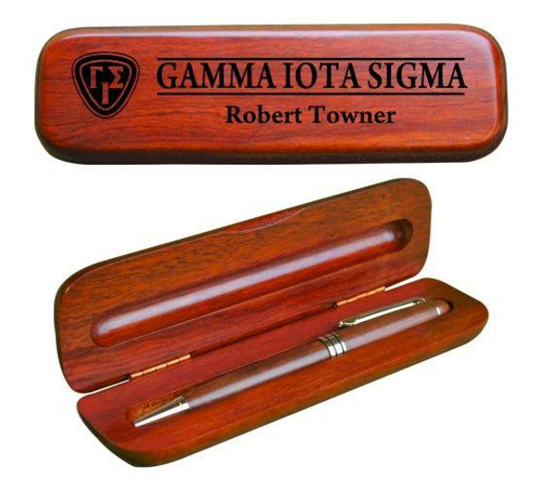  Gamma Iota Sigma Wooden Pen Set 