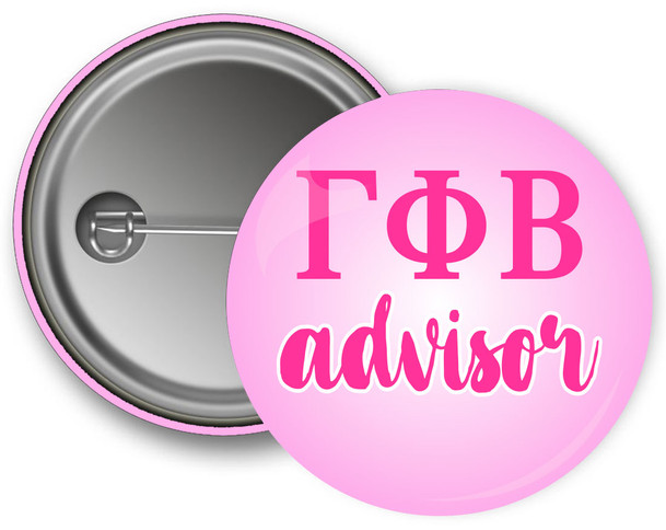 Gamma Phi Beta Advisor Button