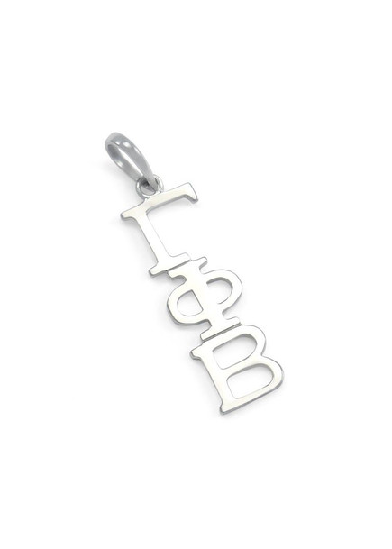 Gamma Phi Beta Greek 14K Solid Gold Lavaliere