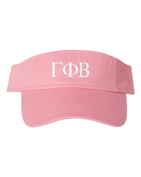  Gamma Phi Beta Greek Letter Visor 