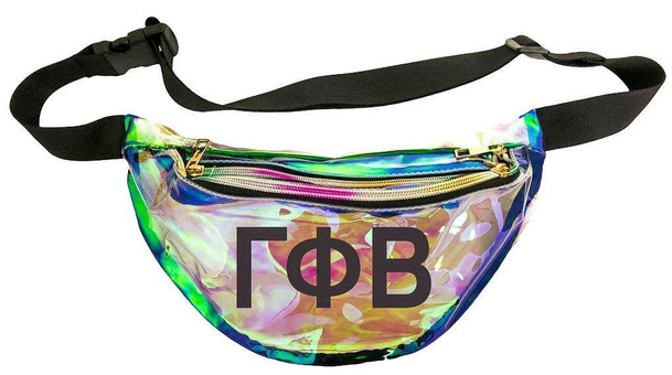 Sorority Shop Gamma Phi Beta Holographic Fanny Pack 