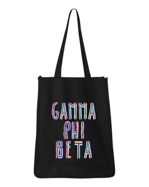  Gamma Phi Beta Jumbo All In Tote Bag 