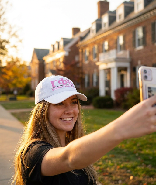 Gamma Phi Beta World Famous Line Hat