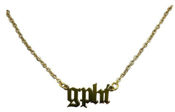 Sorority Shop Gamma Phi Beta Old English Necklaces 