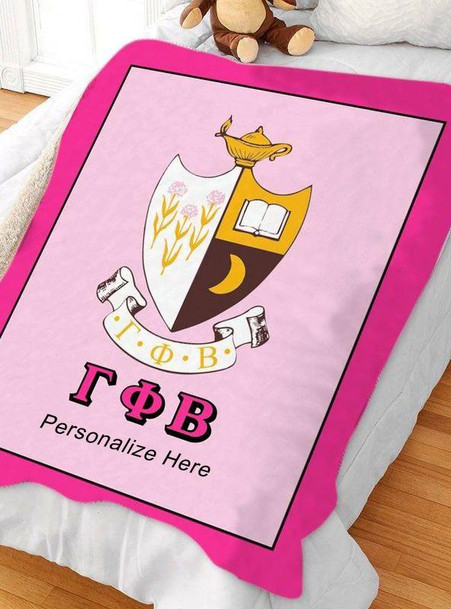  Gamma Phi Beta Sherpa Lap Blanket 