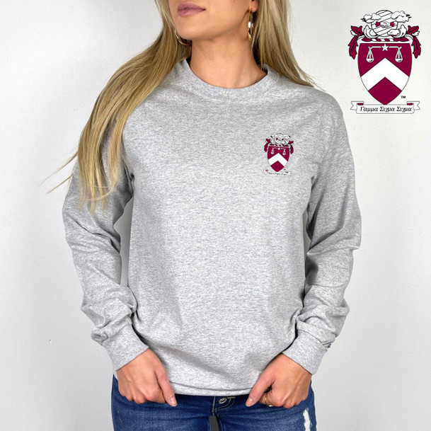  DISCOUNT-Gamma Sigma Sigma Patch Crewneck 