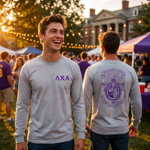 World Famous Crest - Shield Long Sleeve Tee