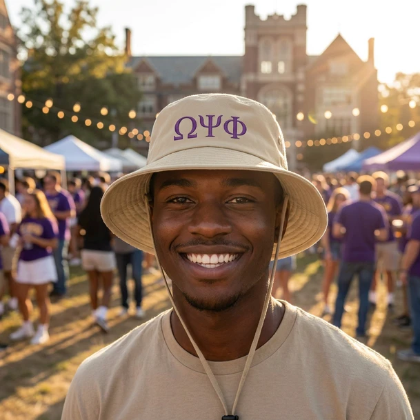 Fraternity & Sorority Manta Ray Boonie Hat