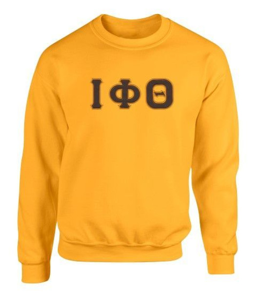 Iota Phi Theta 2 Day Ship Twill Crewneck Sweatshirt