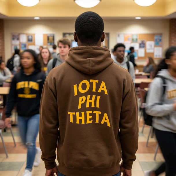 Iota Phi Theta Social Hooded Sweatshirt