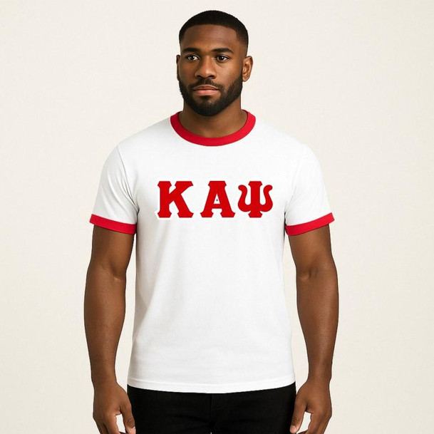  Kappa Alpha Psi 2 Day Ship Twill Ringer Tee 