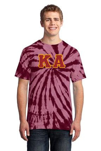 DISCOUNT-Kappa Alpha Essential Tie-Dye Lettered Tee