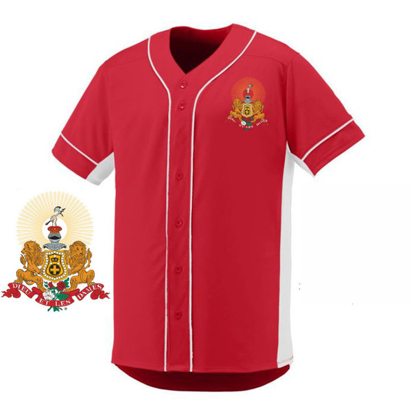  Kappa Alpha Game 7 Full-Button Baseball Jersey 
