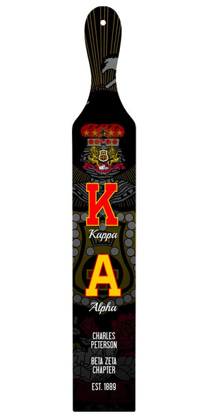 Kappa Alpha Custom Full Color Paddle