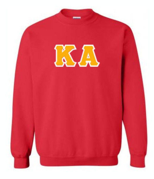  Kappa Alpha Lettered Crewneck Sweatshirt 