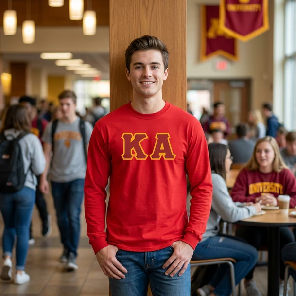 DISCOUNT Kappa Alpha Lettered Long sleeve