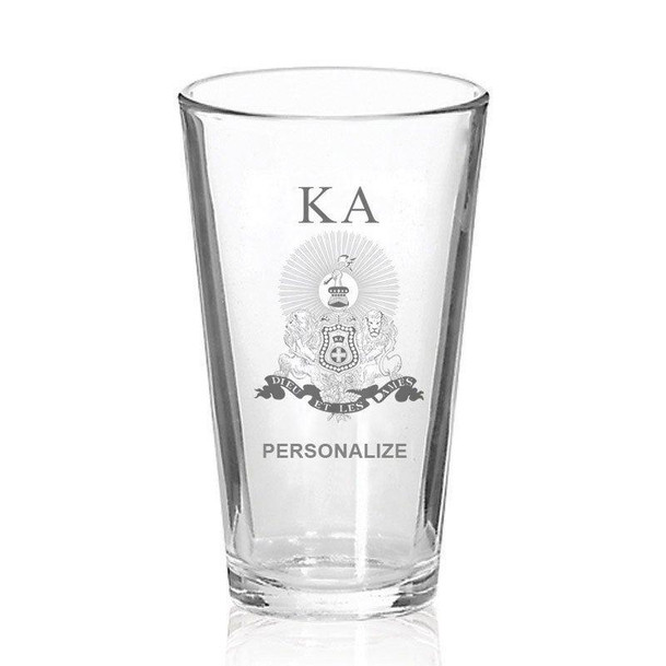 Kappa Alpha Mixing Glass