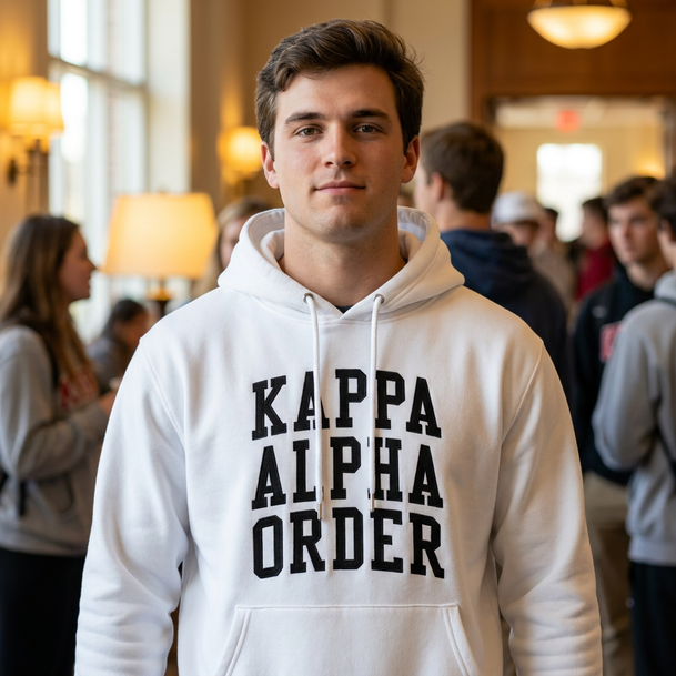 Kappa Alpha Nickname Hooded Sweatshirt