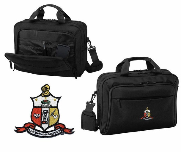 DISCOUNT-Kappa Alpha Psi Crest - Shield Briefcase Attache