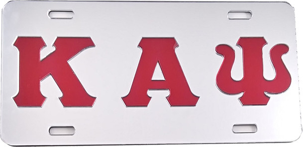 Kappa Alpha Psi Mirrored Acrylic License Cover