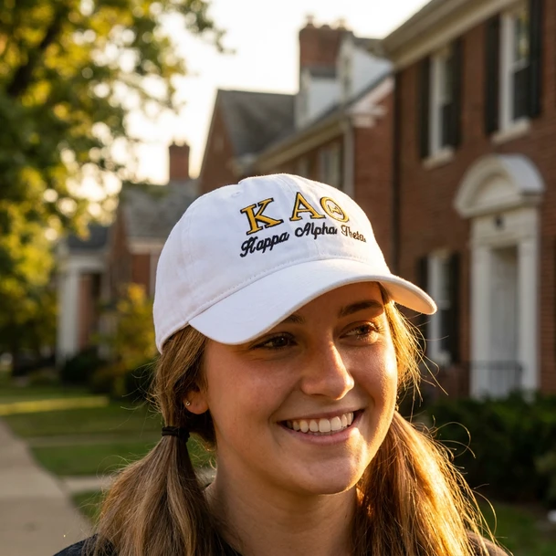 Kappa Alpha Theta Script Cap