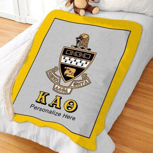  Kappa Alpha Theta Sherpa Lap Blanket 