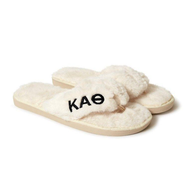 Sorority Shop Kappa Alpha Theta Sorority Slippers 