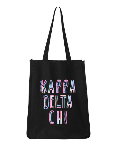 Kappa Delta Chi Jumbo All In Tote Bag