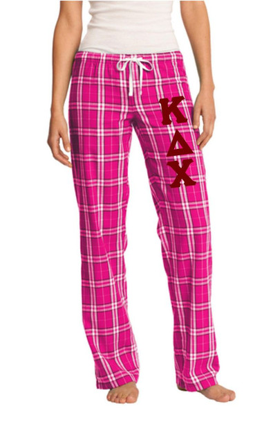 Kappa Delta Chi Women's Flannel Plaid Pant - PJ's