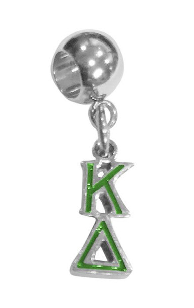 Kappa Delta Color Filled Stainless Lavaliere Necklace - ON SALE!