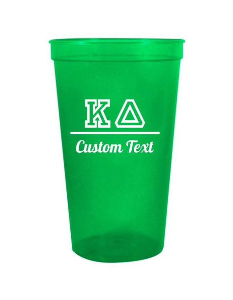  Kappa Delta Custom Greek Collegiate Stadium Cup 